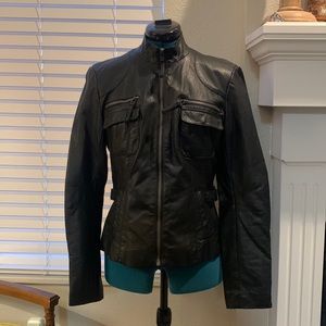 NY&Co Pleather/ Faux Leather Jacket